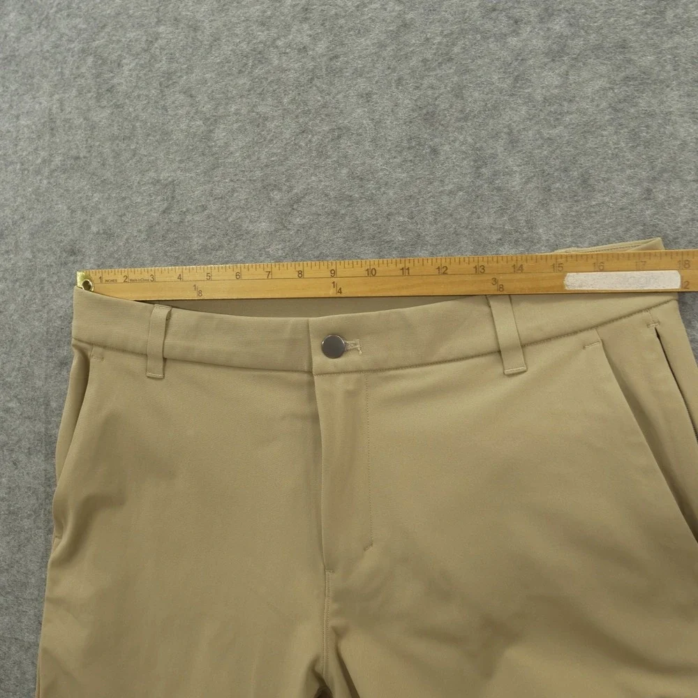 Lululemon Pants Mens 34 Commission Chino Flat Front Classic Fit Medium Rise Golf